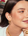 Lake Gold Hoop Earrings