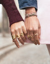 Bague Eterna Sparks Plaqué Or