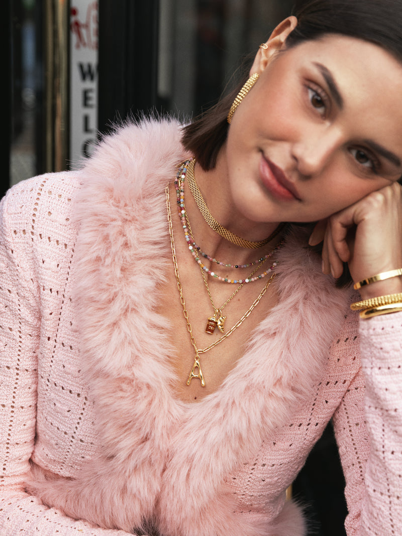 Charm Coffee, vergoldet