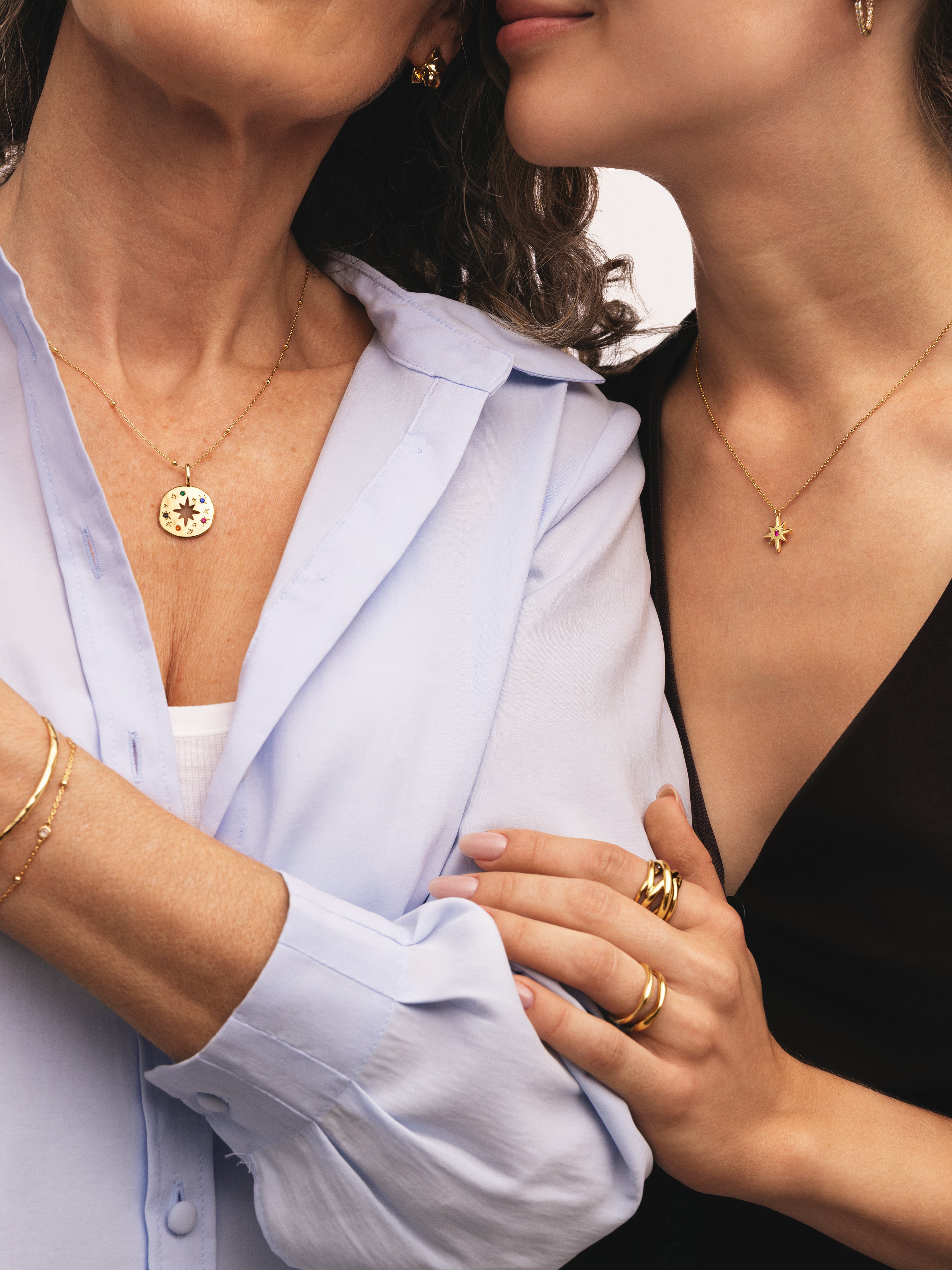 Pack Collier Charm Pour Toi Maman Plaqué Or