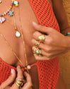 Dotty Ring, vergoldet