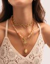 Choker Circles & Circles Staal Baño Oro