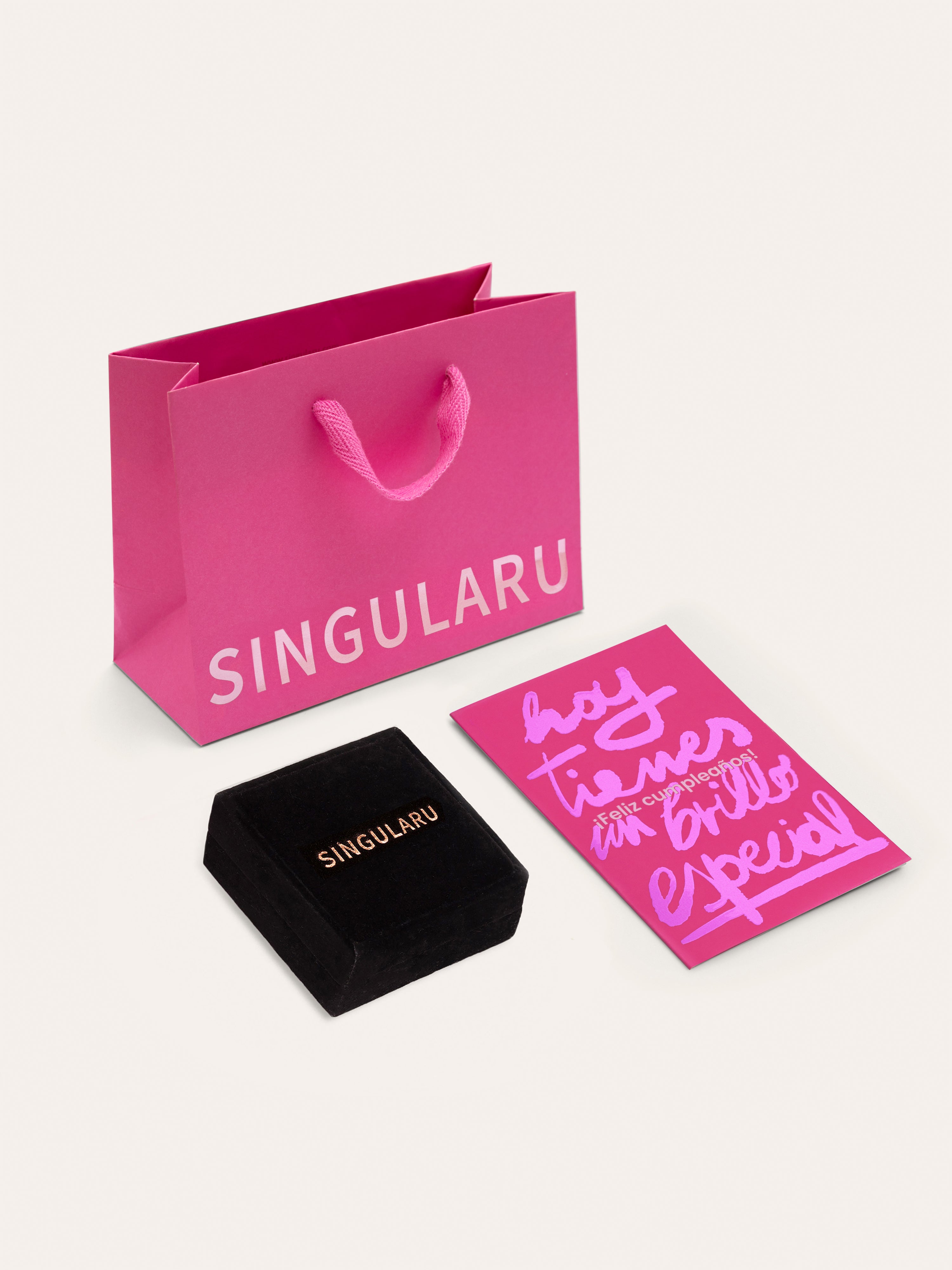 Kit Envoltorio Rosa Premium Feliz Cumpleaños