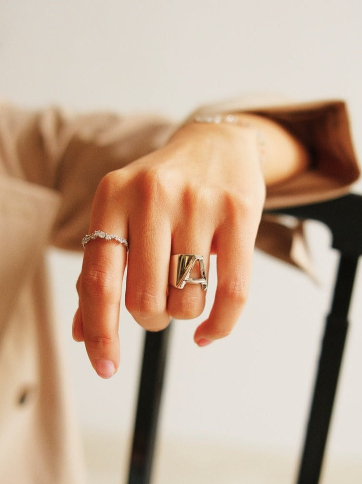 Estellar Ring Silber