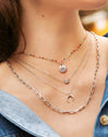 Collar Personalizado Colors Enamel Letter