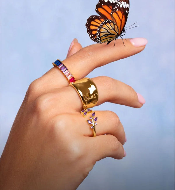 organizador de anillos joyeria caja de anillos 18 dedos regalo mujer