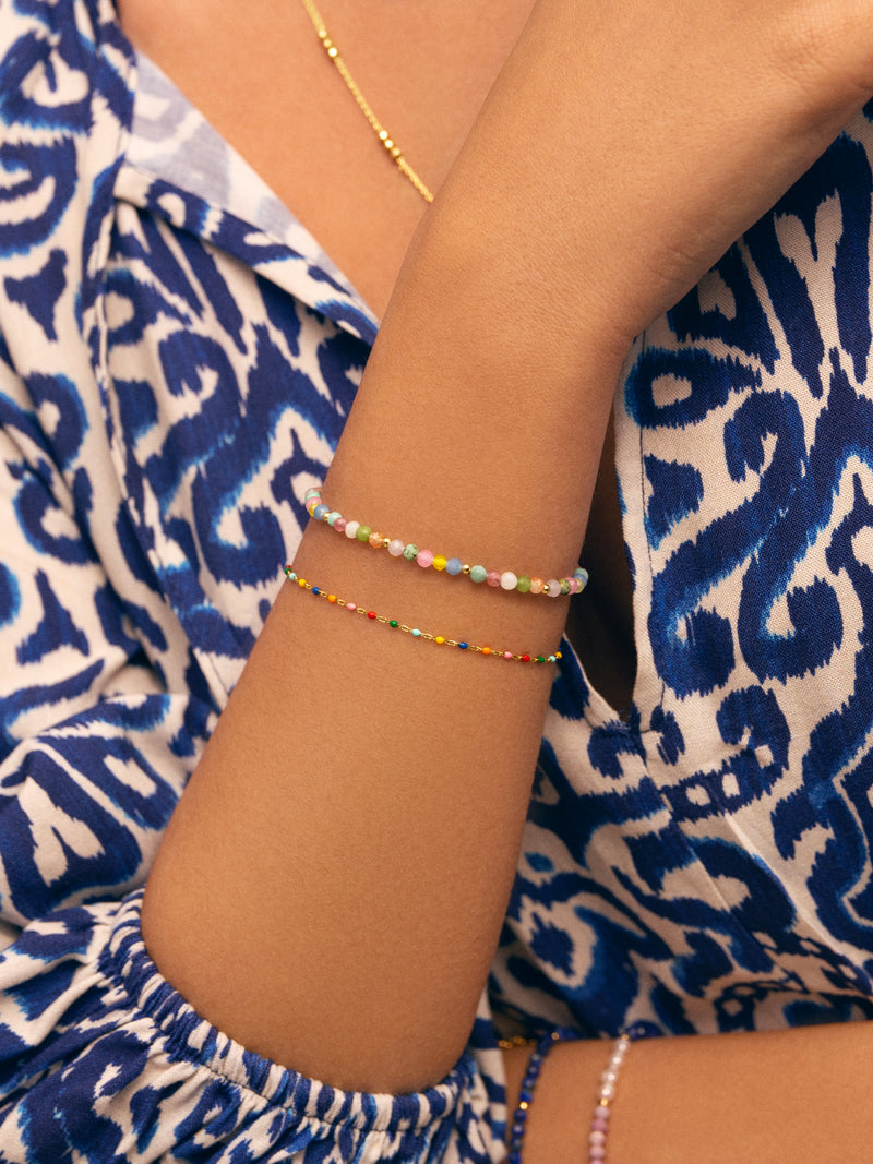 Altea Colors Armband, Edelstahl, vergoldet