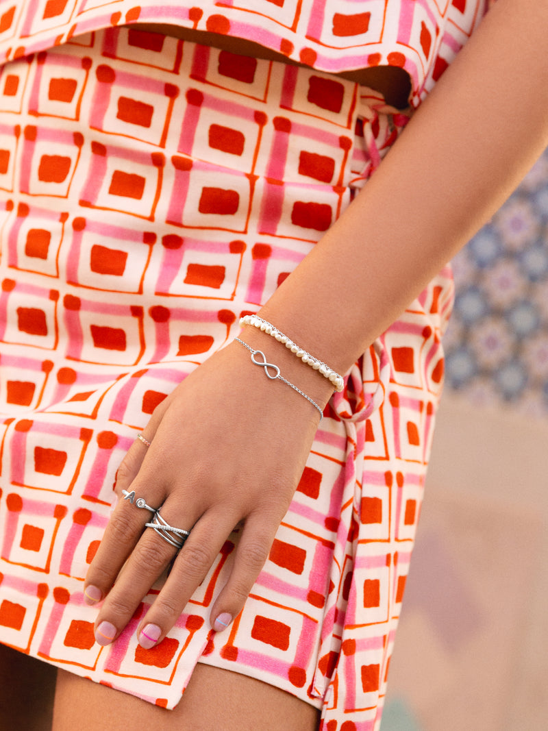 Infinity Armband Silber