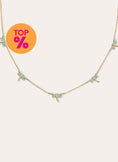 Collier Libellule Plaqué Or