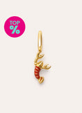 Charm Gambita Vergoldet