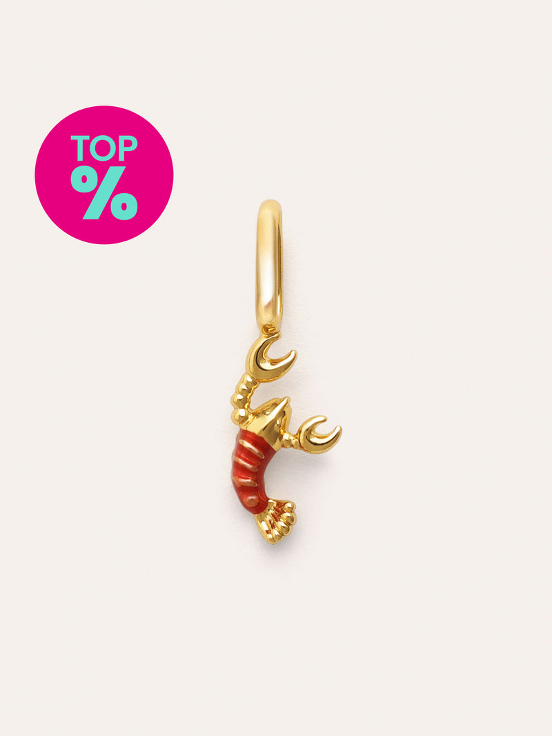 Charm Gambita Vergoldet
