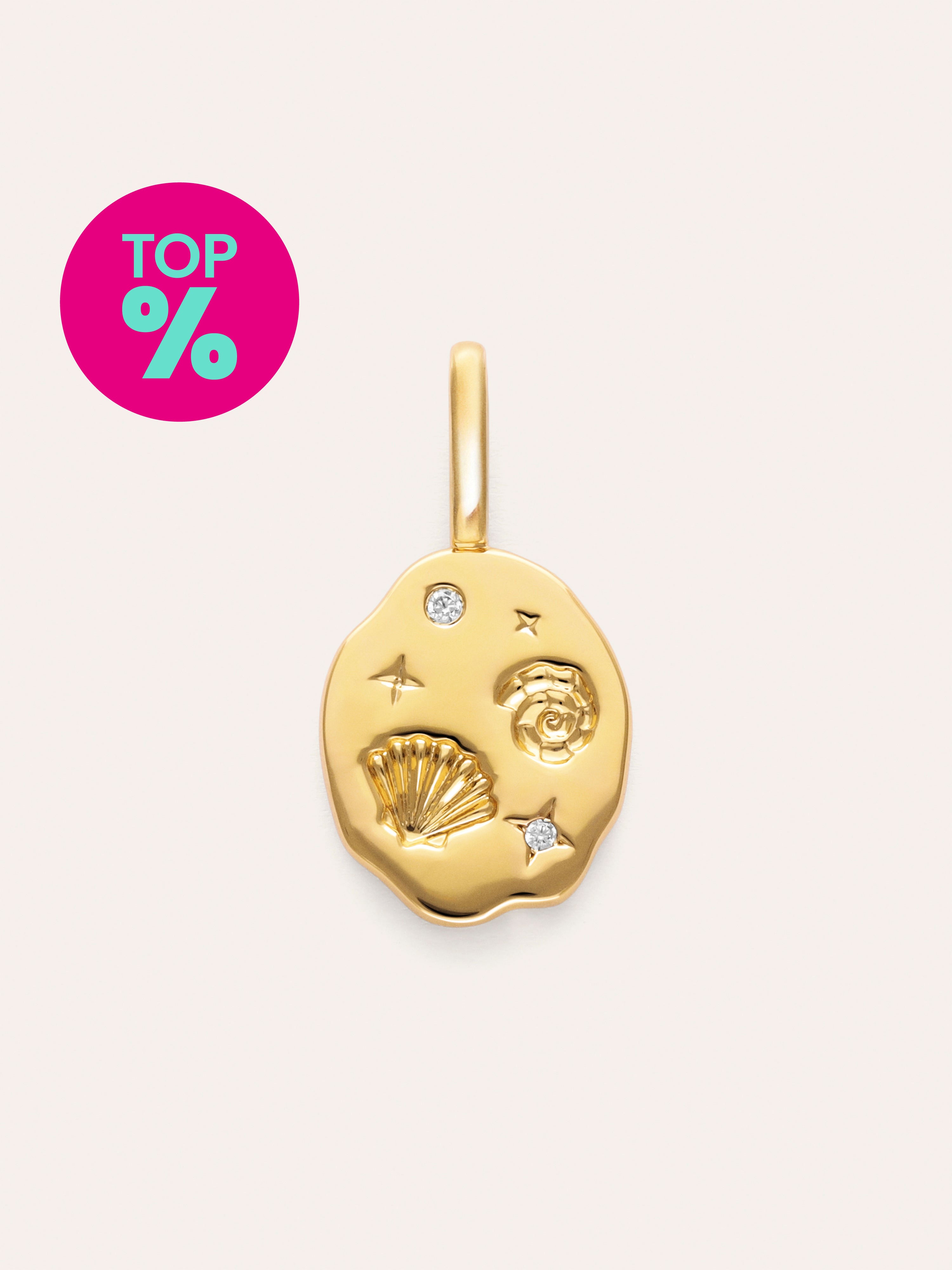 Charm Treasure Baño Oro