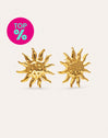 Boucles D'oreilles Sunna Acier Plaqué Or