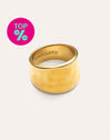 Anillo My Ocean Acero Baño Oro