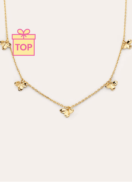 Collar Zinnia Baño Oro