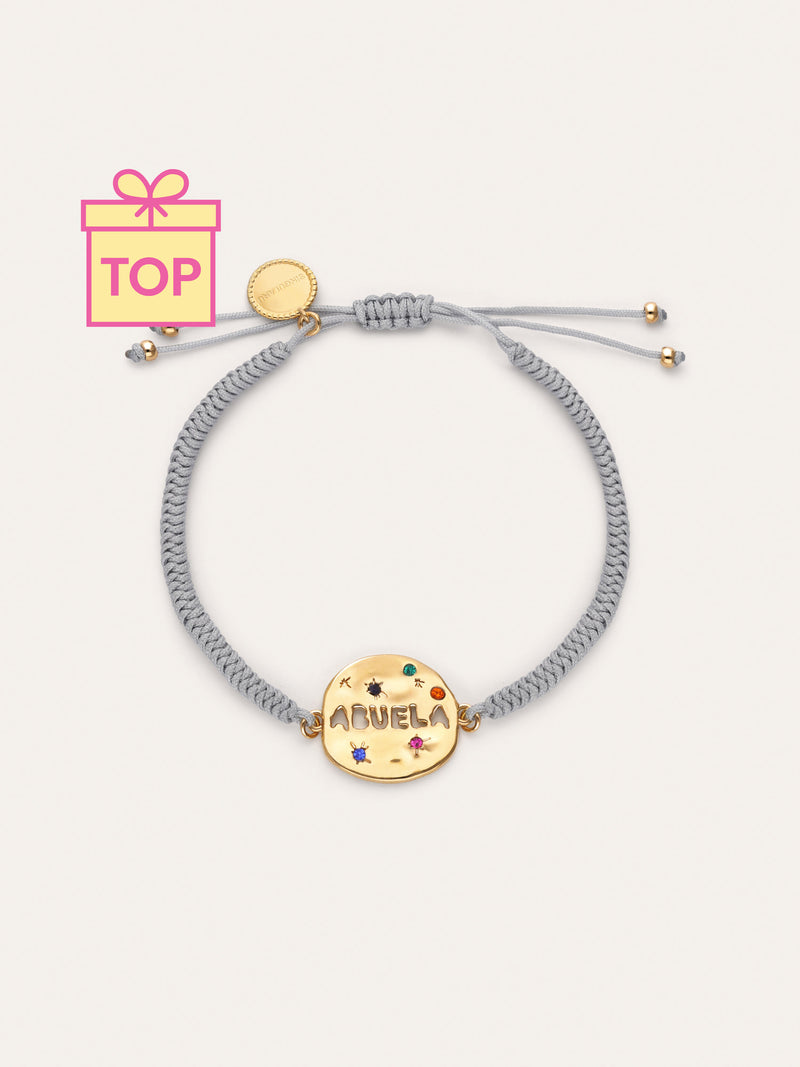 Armband Abuela Colors 18kt vergoldet