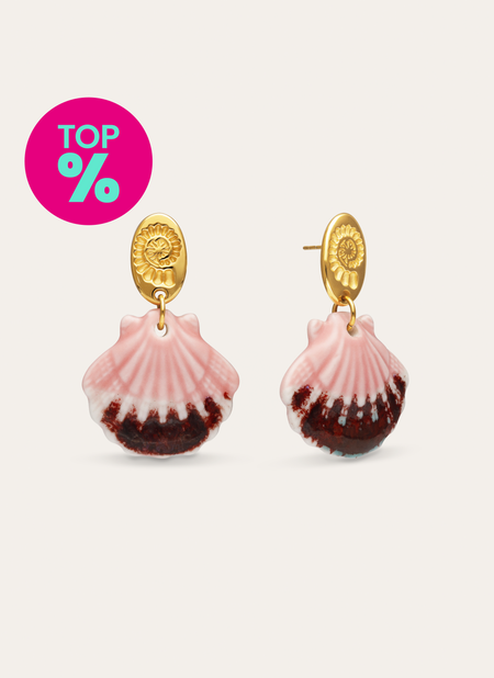 Pendientes Sira Acero Baño Oro