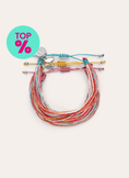 Pack 3 Pulseras Rainbow Spark Acero