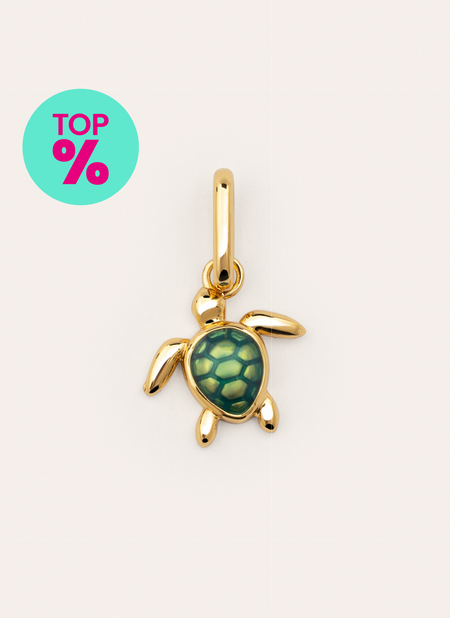 Charm Tortuga Baño Oro