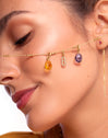 Charm Birthstones Baño Oro