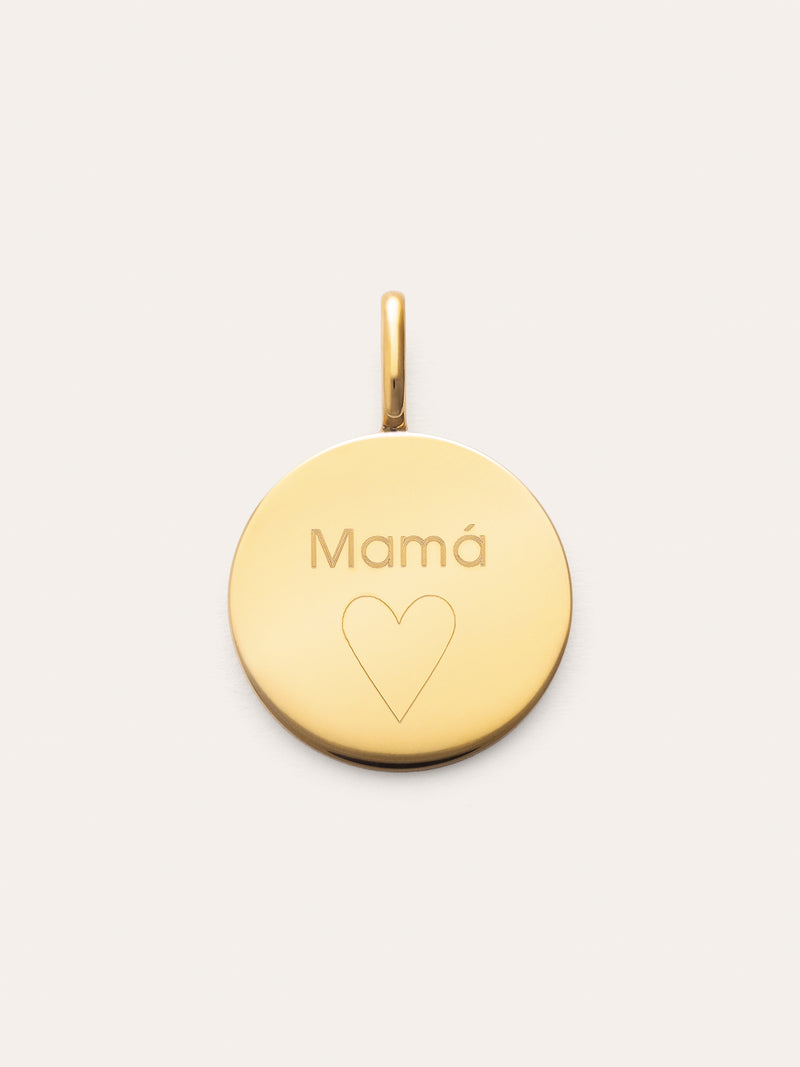 Charm Personalizado Dream Acero Baño Oro