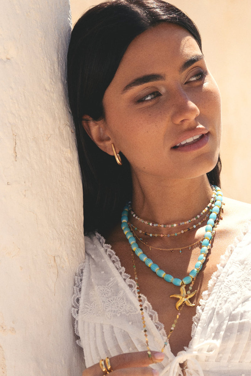 Brincos de Argola Aby Banho de Ouro