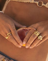 Anillo Sophie Lavande Baño Oro - vista 5