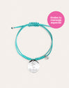 Pulsera Personalizada Dream Chic Emerald Plata