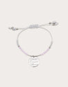 Pulsera Personalizada Dream Pink Plata