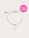Bracelet personnalisé Dream Pink en argent