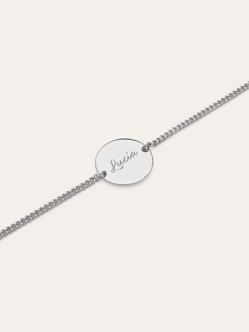 Bracelet Personnalisé Little Moon Argent
