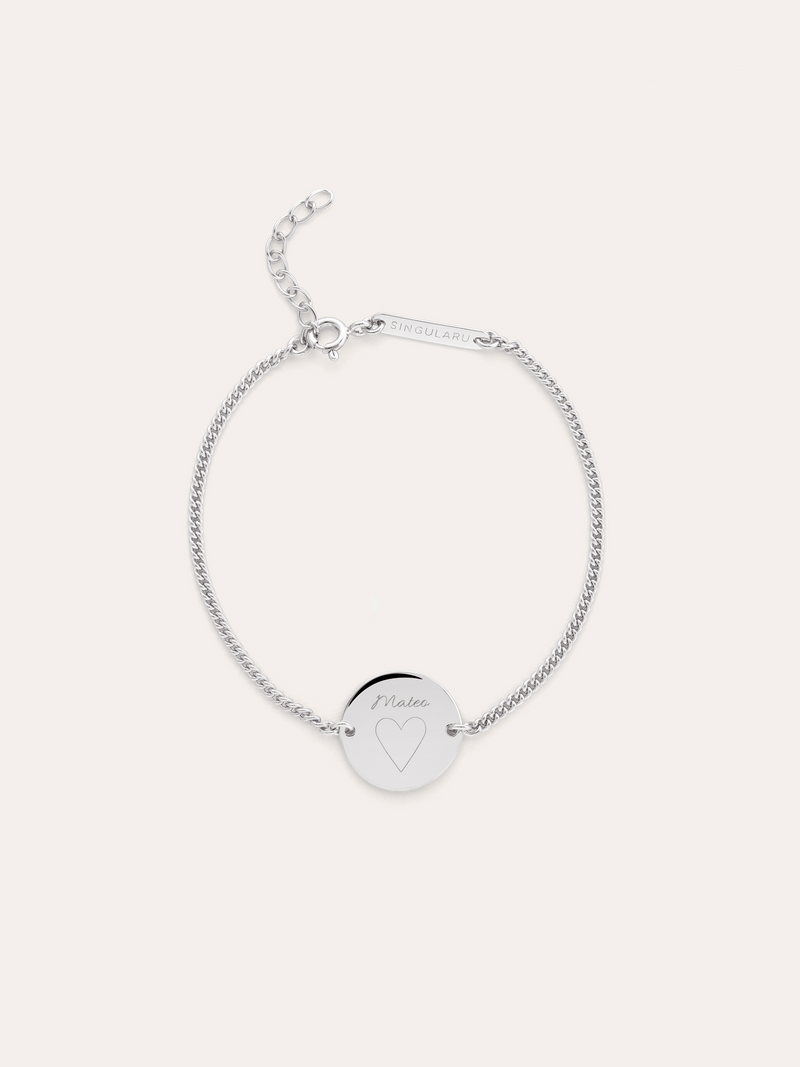 Bracelet Personnalisé Little Moon Argent