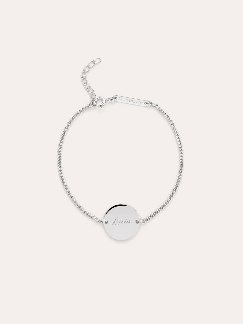 Bracelet Personnalisé Little Moon Argent