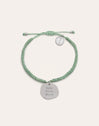 Pulsera Personalizada Medallion Verde Acero