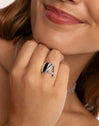 Letter Signet Personalisierter Ring