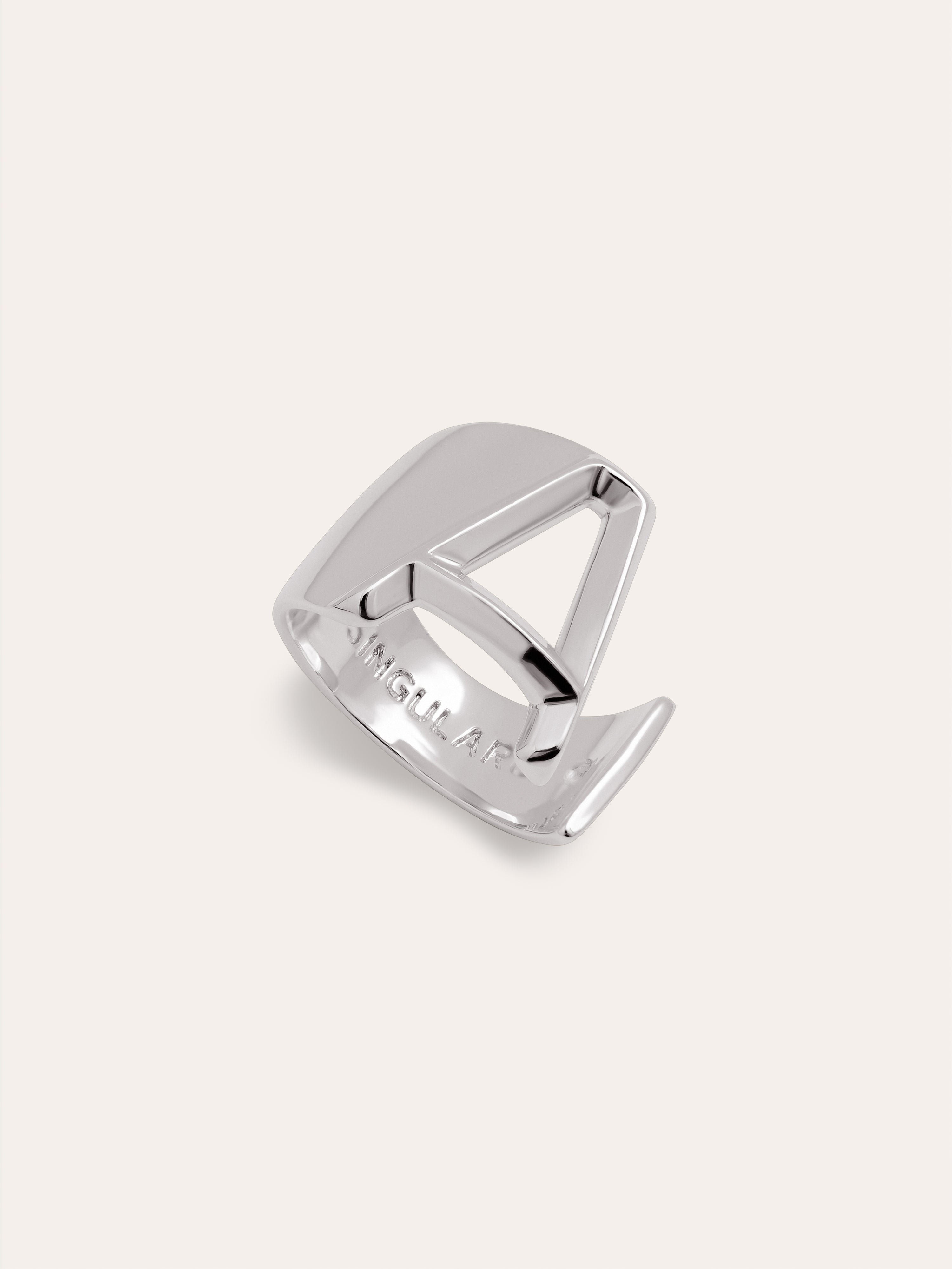 Letter Signet Personalisierter Ring