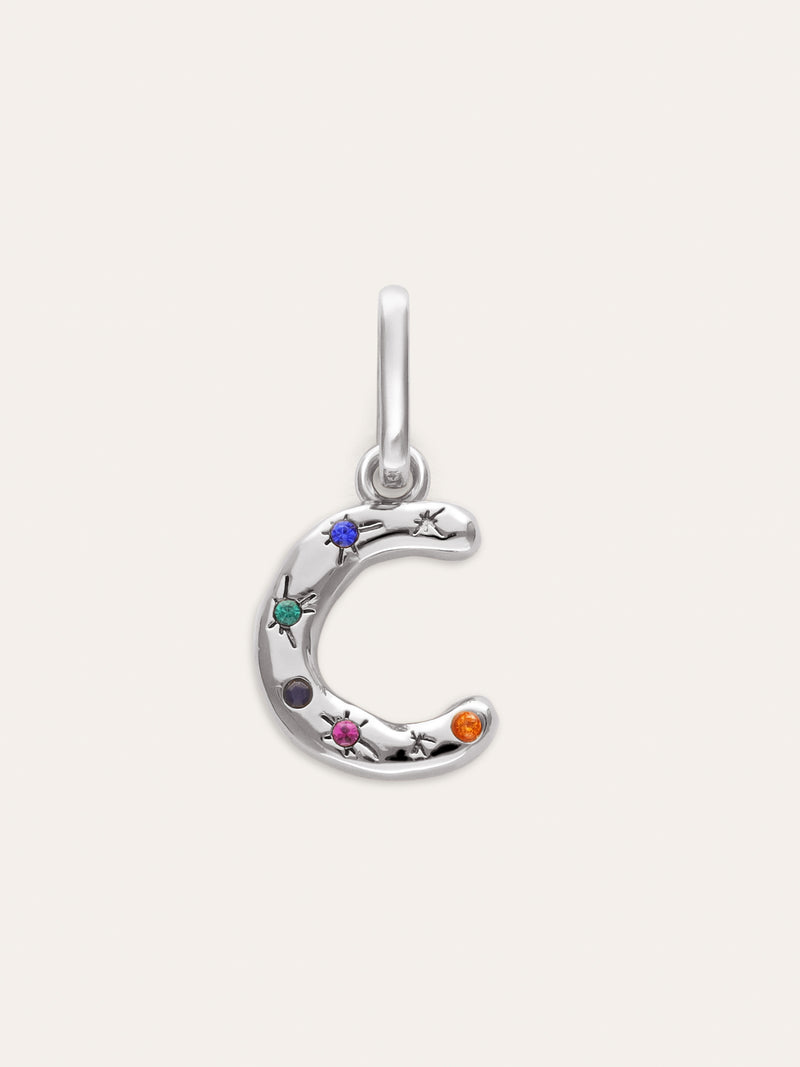 Charm Personnalisé Initiale Organic Colors