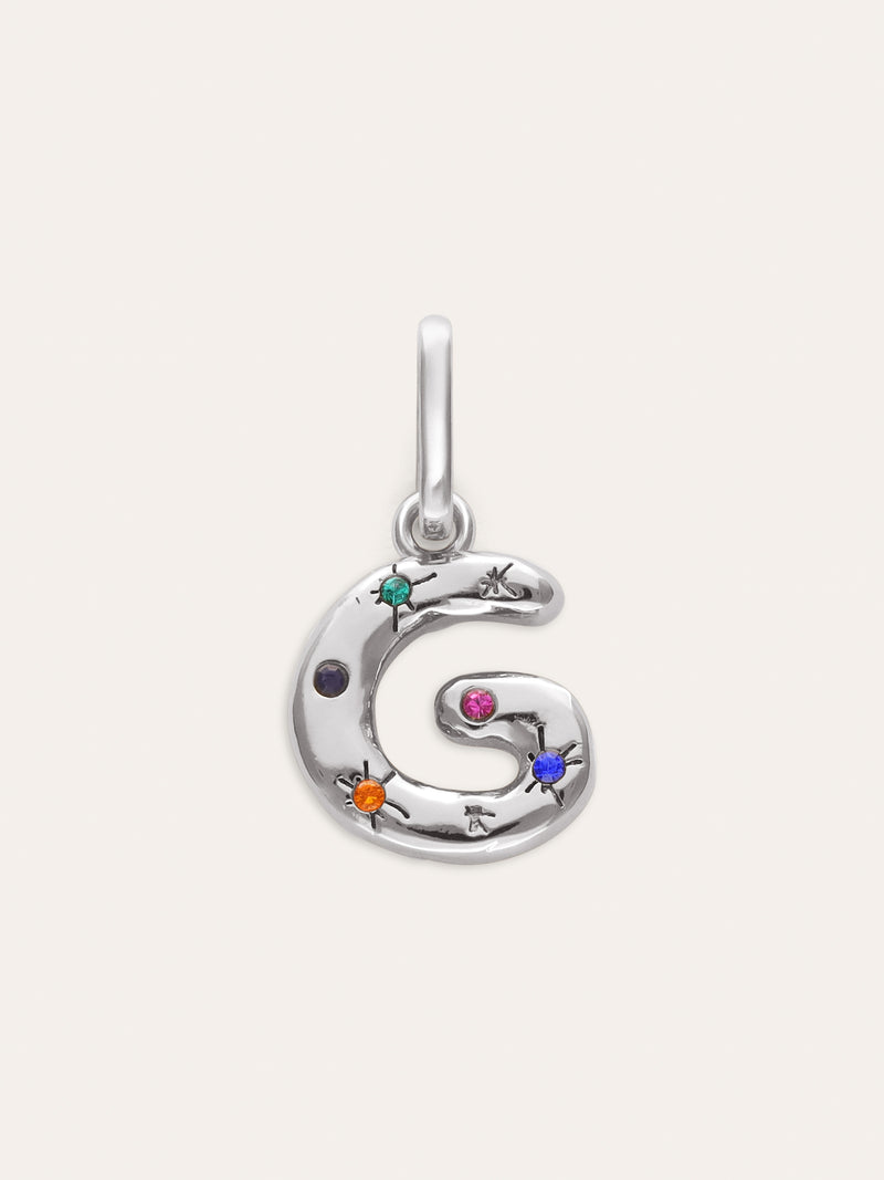 Charm Personnalisé Initiale Organic Colors