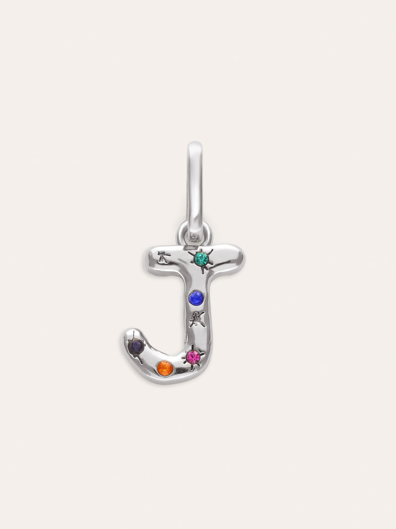 Charm Personnalisé Initiale Organic Colors