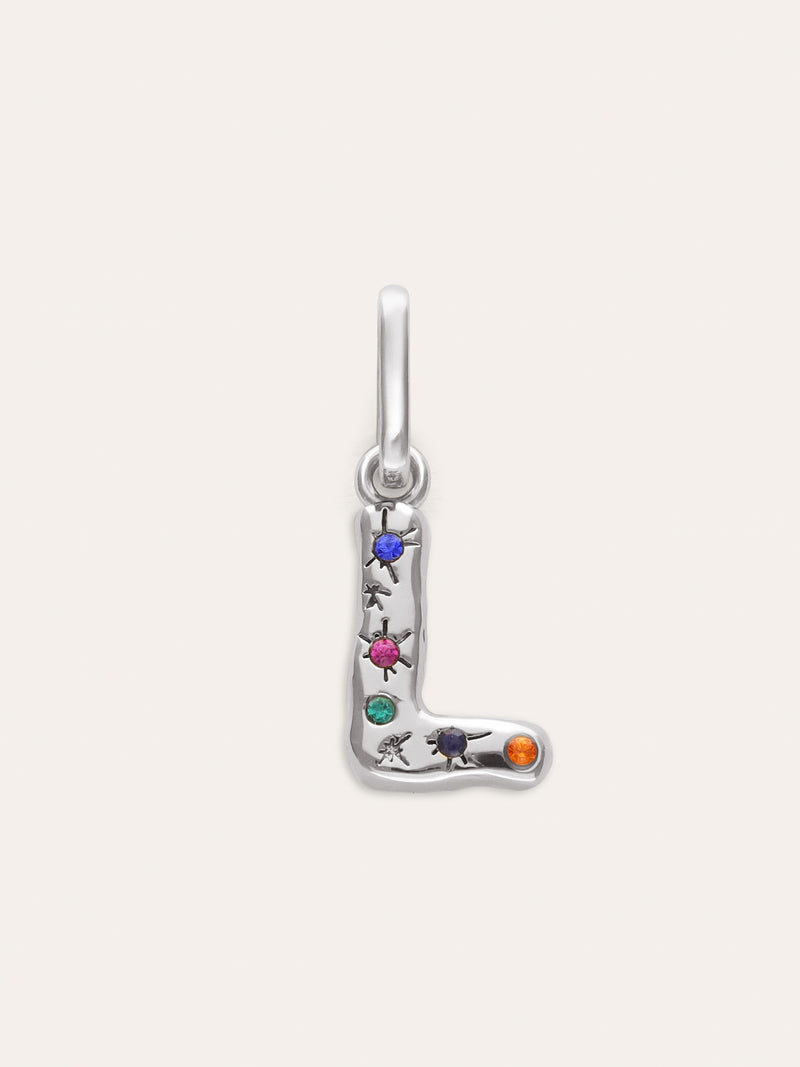 Charm Personnalisé Initiale Organic Colors