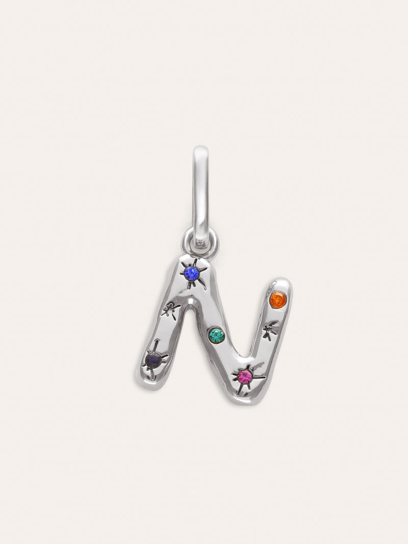 Charm Personnalisé Initiale Organic Colors