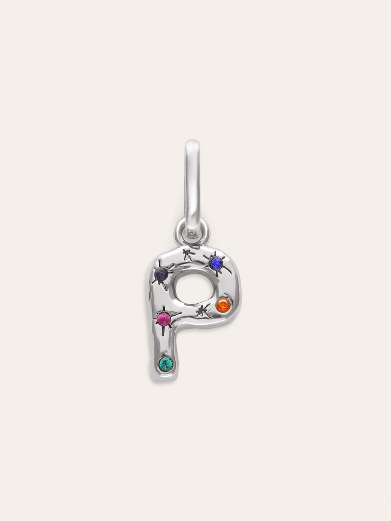 Charm Personnalisé Initiale Organic Colors