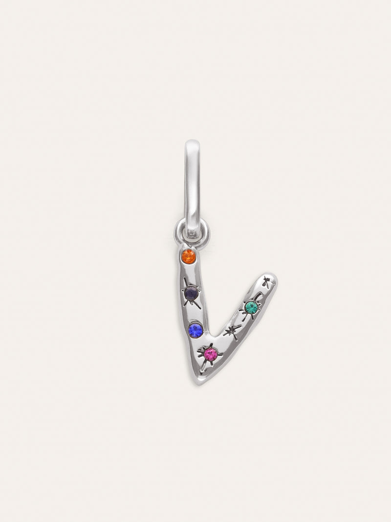 Charm Personnalisé Initiale Organic Colors