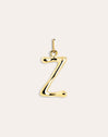 Charm Letter XL Baño Oro