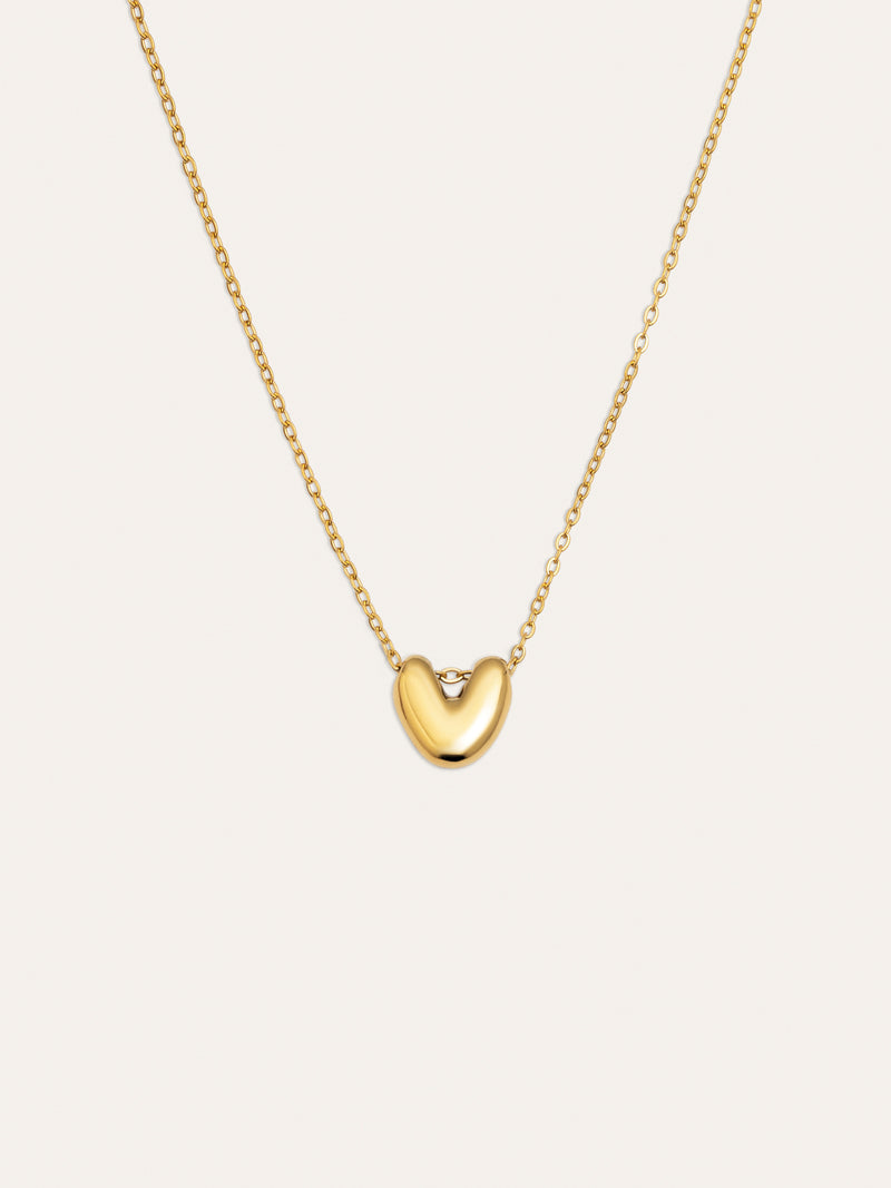 Collar Personalizado Hailey Letter Acero Baño Oro