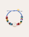 Pulsera Personalizada Letter Nácar Acero Baño Oro - vista 8