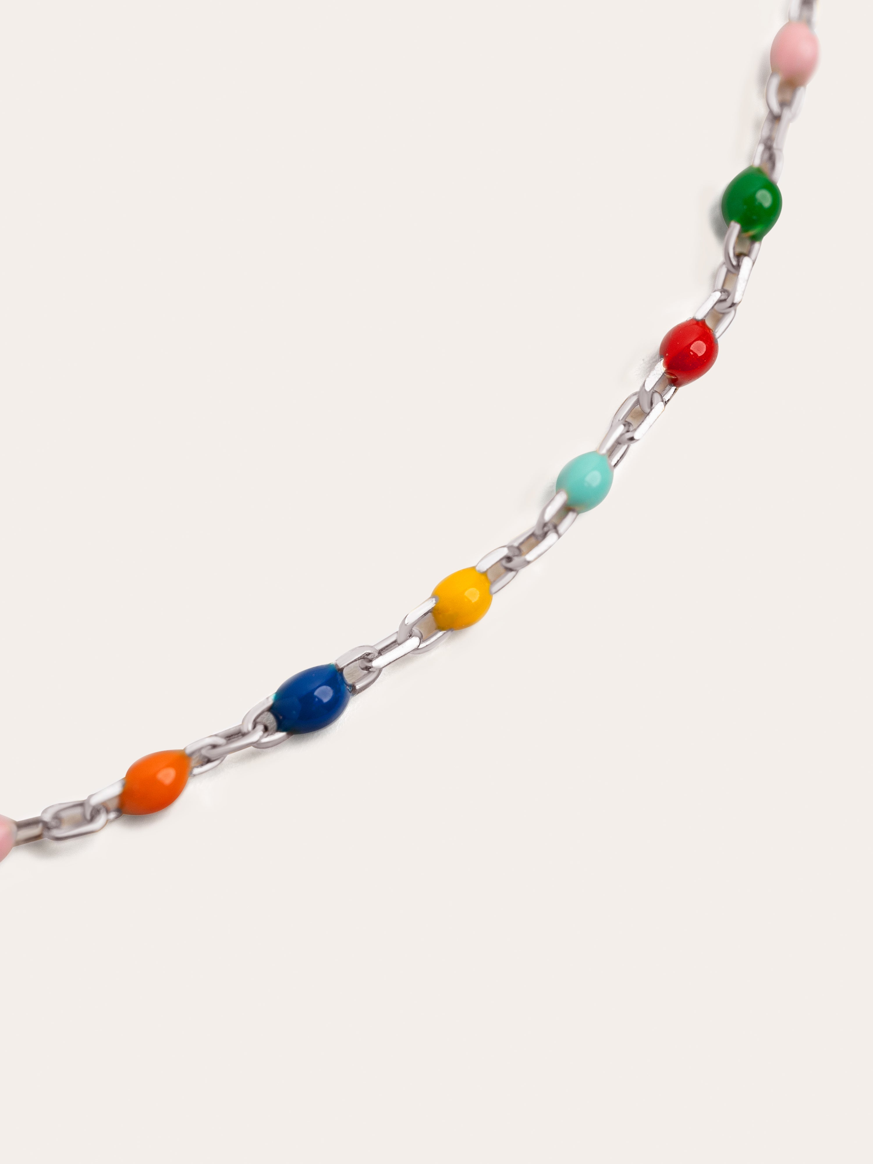 Collar Personalizado Colors Enamel Letter