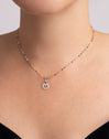 Collar Personalizado Colors Enamel Letter