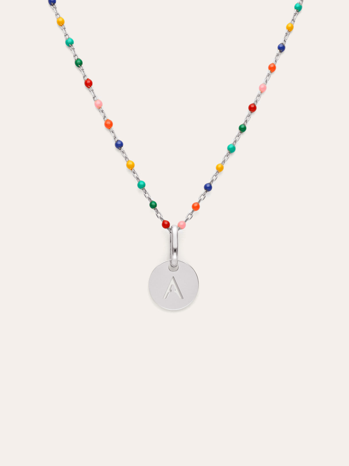 Collana Personalizzata Colors Enamel Letter