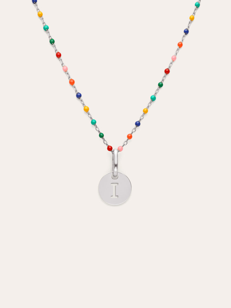 Collana Personalizzata Colors Enamel Letter